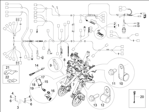 Faisceau de câbles principal