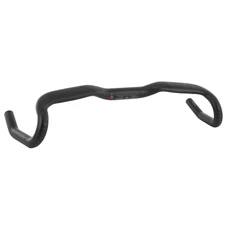 CINTRE ROUTE ERGOTEC GRAVEL EXPLORER 2.0 ALU NOIR DIAM 31.8mm L 460/552 mm (HOMOLOGUE NIVEAU 6) - PLAT EN PARTIE SUPERIEURE