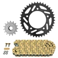 CHAIN AND SPROCKET KIT FOR DUCATI 1100 SCRAMBLER 2018>2020  520  15x39  (Ø SPROCKET 100/124/10.5)  (OEM SPECIFICATIONS)  -AFAM-