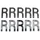 LETTER FOR LICENSE PLATE TIFLEX ALUMINIUM MOTORBIKE/SCOOTER  45mm  R  (SOLD PER 10)