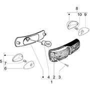 Eclairages arrière - Clignotants