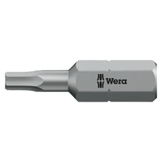 EMBOUT WERA 840/1 HEX PLUS Z 1/4 6 PANS/ALLEN 3 mm L 25 mm -MARQUE ALLEMANDE POUR LES ATELIERS