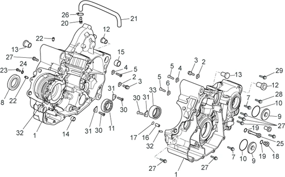 Carter moteur I
