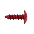VIS PARKER TETE RONDE 5,0 x 12 mm ALU ROUGE (SACHET DE 10 PIECES) -SELECTION P2R
