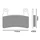 BRAKE PADS NEWFREN FOR HARLEY-DAVIDSON 1690-1800 FAT-BOY 2015>, 1584-1690 SOFTAIL 2015>, 1200 XR 2008>, 1800 CVO 2015>, 1690 BREAKOUT 2015> FRONT (FD0533SH CUSTOM SINTERED)