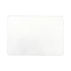 PLAQUE IMMATRICULATION MOTO PVC VIERGE 210x145 POUR BANDE AVEC RAISON SOCIALE (PMMA HAUT DE GAMME) (VENDU A L'UNITE)