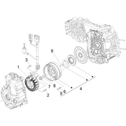 Volant magnetique