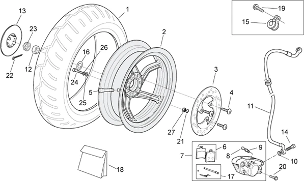 Roue Posterieure - F.D.