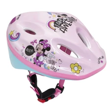CHILD BIKE HELMET- DISNEY V2 MINNIE PINK - RATCHET SETTING - Euro 52-56 (on card)