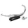 POT 50 A BOITE VOCA CHROMED POUR DERBI 50 SENDA, GPR/APRILIA 50 RS4/GILERA 50 SMT, RCR  (PASSAGE BAS - SILENCIEUX ALU NOIR)