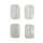 CABOCHON CLIGNOTANT SCOOT ADAPTABLE MBK 50 STUNT 2000>2003/YAMAHA 50 SLIDER 2000>2003 AV+AR TRANSPARENT (x4)  -REPLAY-