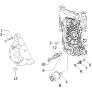 Couvercle volant magnetique - Filtre à huile