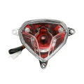 TAIL LIGHT FOR SCOOT MBK 50 NITRO 2013>/YAMAHA 50 AEROX 2013> CLEAR WITH FLASHERS 12V 21/5W S25 BAY15d (CEE APPROVED)  -REPLAY-