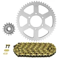 CHAIN AND SPROCKET KIT FOR SUZUKI 125 DR S 1985>1994 428 16x53 (REAR SPROCKET Ø 64/84/8.5) (OEM SPECIFICATIONS) -AFAM