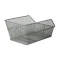 PANIER ARRIERE ACIER NID ABEILLE BASIL VERT OLIVE (38x24x11cm)