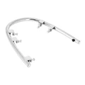 BARRE DE PROTECTION GARDE BOUE AVANT CHROME ORIGINE PIAGGIO 125-300 VESPA GTS 2022> -1B010164