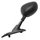 MIRROR FOR MAXISCOOTER PIAGGIO 125-250-400 X8 LEFT BLACK (CEE APPROVED) -VICMA