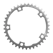 CHANRING FOR ROAD BIKE-5 arms- 39T. Ø130 "INNER" SILVER -ALUMINIUM- 7075 STRONGLIGHT 9/10 Speed(SHIMANO TYPE)