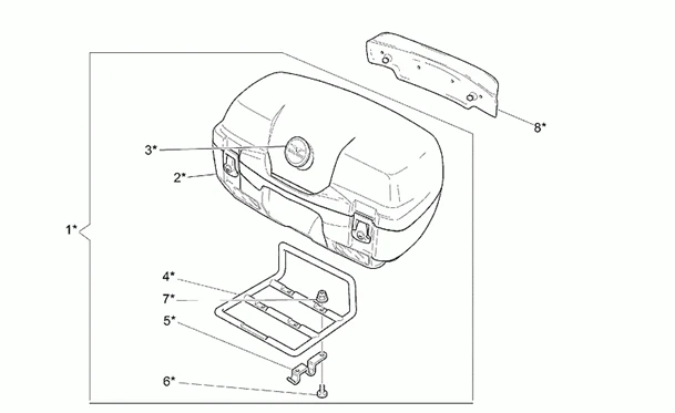 Coffre 45 L Option