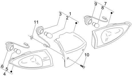 Eclairages arrière - Clignotants