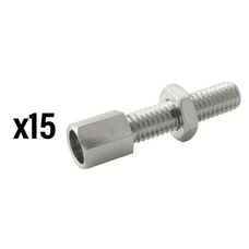VIS CREUSE TENDEUR DE CABLE VELO M6 L20mm (VENDU PAR 15)