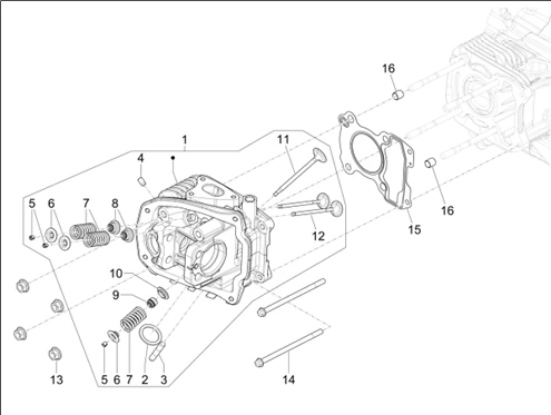 Ensemble culasse - Soupape