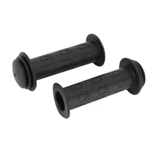 HAND GRIPS FOR URBAN BIKE- IMPORT FOR KID- BLACK WITH IMPACT PROTECTION - L110mm (PAIR)