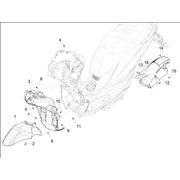 Logement roue - Garde boue
