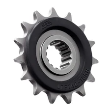 PIGNON MOTO ADAPTABLE DUCATI 937 MONSTER 2021> 15 DTS RB RUBBER (RENFORT CAOUTCHOUC - ANTI BRUIT) -JT SPROCKETS