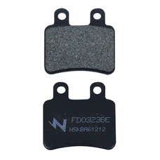 BRAKE PADS NEWFREN FOR DERBI 125 BOULEVARD S 2007> Front  PEUGEOT 125 SATELIS 2004> Rear ITALJET 50 JET SET 2002> Front  YAMAHA 50 DT R 2002>2013 Rear  (FD0323BE)  (SCOOTER ELITE ORGANIC)