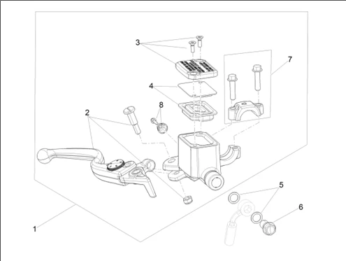 Maît. cyl. frein AV
