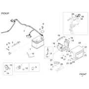 Relais - Batterie - Avertisseur sonore