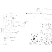 Circuit electrique arrière