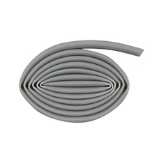 FLEXIBLE SLEEVE FOR WIRE BUNDLE- 6x7 mm GREY (1M) -SELECTION P2R