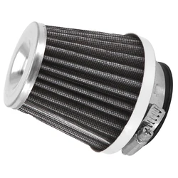 FILTRE A AIR CONIQUE GRIS FIXATION DROITE DIAM 35/45 mm -SELECTION P2R