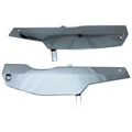 CAPOTAGE/CACHE MOTEUR CYCLO ADAPTABLE MBK 51 ACIER CHROME (PAIRE)  -SELECTION P2R-