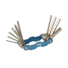 OUTIL MULTIFONCTION CYCLUS 10 FONCTIONS CLE ALLEN 2/2.5/3/4/5/6/8 + TOURNEVIS PLAT ET CRUCIFORME + torx T25 (8,3 x 4,0 x 1,9 cm)
