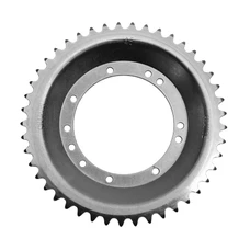 REAR CHAIN SPROCKET FOR MOPED PEUGEOT 103 - SPOKED WHEEL- 45 TEETH (BORE Ø 94mm) 11 DRILL HOLES  -SELECTION P2R-