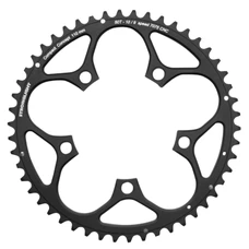 CHANRING FOR ROAD BIKE-5 arms- 50T. Ø110 -OUTER- BLACK -ALUMINIUM- STRONGLIGHT (SHIMANO TYPE) 9/10/11 Speed