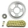 CHAIN AND SPROCKET KIT FOR MASH 125 BLACK SEVEN 2017>2019  13x46  (OEM SPECIFICATIONS)  -AFAM-