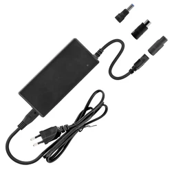 CHARGEUR DE BATTERIE TROTTINETTE URBAN MOOV 42V NOIR (INCLUS 3 CONNECTEUR) -POUR XIAOMI, NINEBOT, URBANGLIDE...