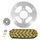 CHAIN AND SPROCKET KIT FOR SUZUKI 125 VANVAN 2007>2018 428 14x49 (REAR SPROCKET Ø 64/84/10.5) (OEM SPECIFICATIONS) -AFAM
