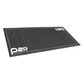 TAPIS DE SOL ATELIER/STAND/PADDOCK P2R DESIGN HORIZONTAL NOIR/BLANC 200x120 cm (CERTIFIE BSCI)