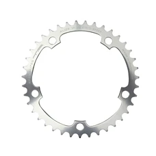CHAINRING FOR ROAD BIKE- 5 Arms- 42T.Ø 130 -INNER- ALUMINIUM SILVER- 7075 TA ALIZE (SHIMANO TYPE) 8/9/10 Speed