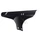 MUDGUARD FOR MTB-FRONT- VELOX -BLACK- ON FORK+NYLON CLAMPS