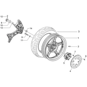 Roue arrière