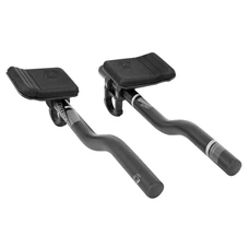PROLONGATEUR DE CINTRE CONTROLTECH FALCON TT CONTRE LA MONTRE / TRI 31,8 ALU NOIR AVEC REPOSE BRAS 336g (PAIRE)