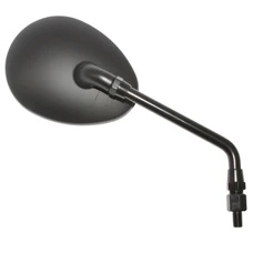 RETROVISEUR ADAPTABLE APRILIA 125 SCARABEO LIGHT 2007>2012, 250-400 SCARABEO-LIGHT 2006>2008 DROIT NOIR (HOMOLOGUE CE)  -VICMA-