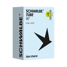 CHAMBRE A AIR VELO 16 x 1.75-2.50 SCHWALBE VALVE STANDARD (47-62x305) (AV3)