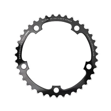 PLATEAU ROUTE 5BRA D.130 TA ALIZE 39DTS INTERIEUR NOIR ALU 7075 TYPE SHIMANO 8/9/10V.